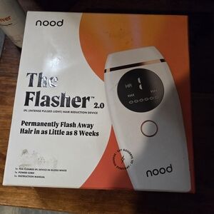 Nood The Flasher 2.0 IPL Permanent Hair Removal w/Nood The Reviver 3.3oz.